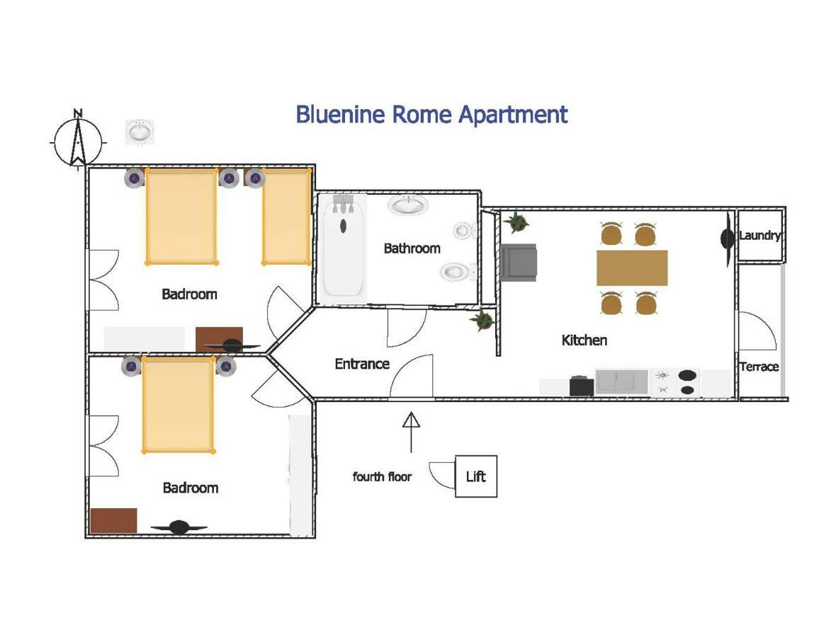 Bluenine Rome Apartment Exterior foto